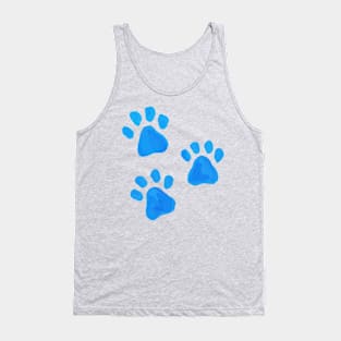 Pawsome painted prints Tank Top